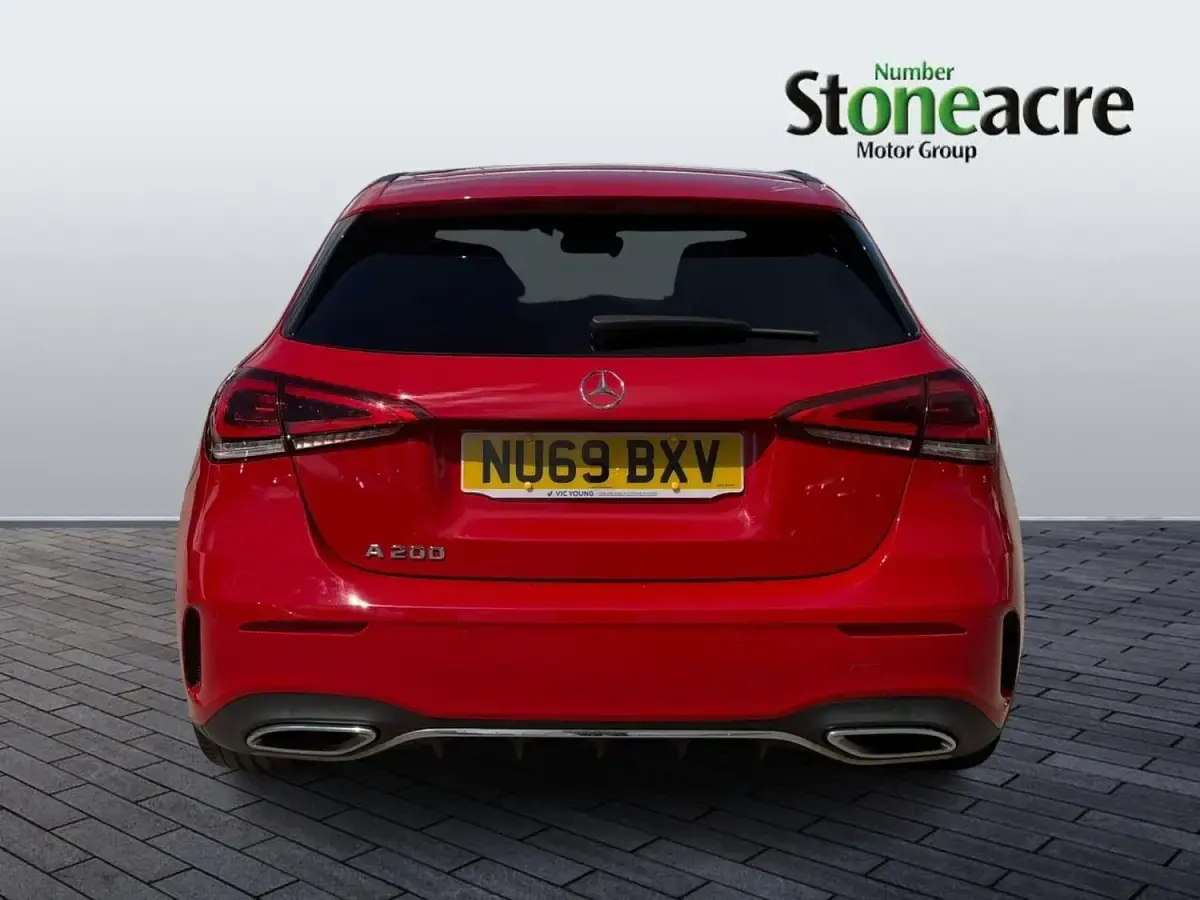 Used Mercedes A200 Executive 163 HP (119 kW) 2019 Red Hatchback