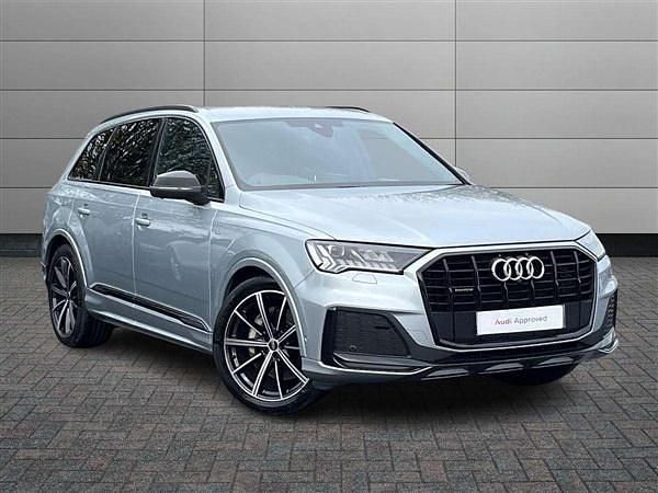 Silver Used 2023 Audi Q7 Black Edition SUV | £47,490 (Fair price) - Image 1/4