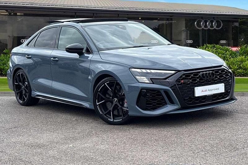 Grey Used 2022 Audi RS3 Comfort Hatchback | £40,990 (Good price) - Image 1/4