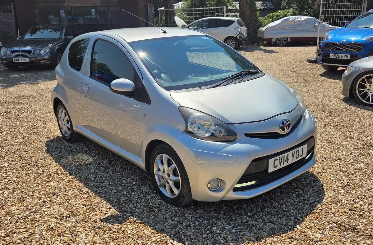 Used Toyota Aygo 2014 Silver Hatchback