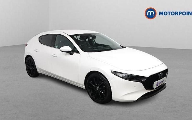 White Used 2021 Mazda 3 Inclusive Hatchback | £16,399 (Fair price) - Image 1/4