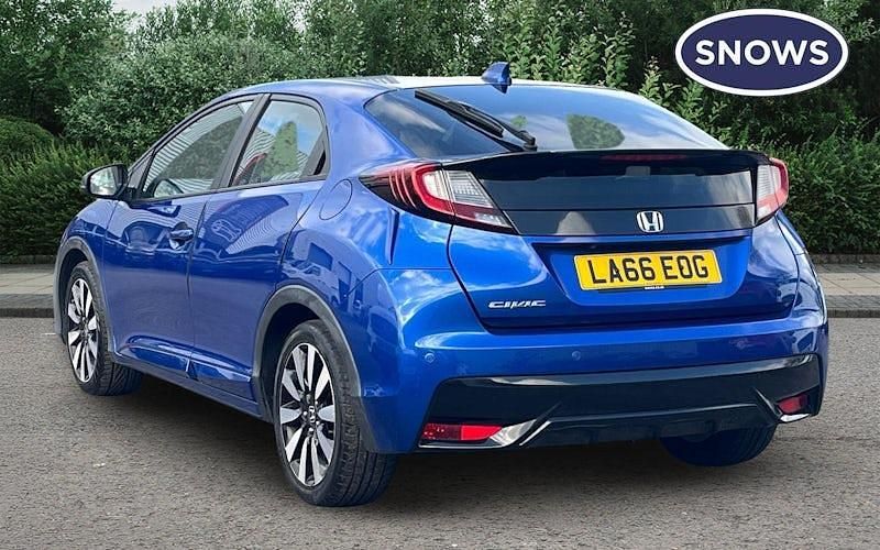 Used Honda Civic SE Plus 141 HP (103 kW) 2016 Blue Hatchback