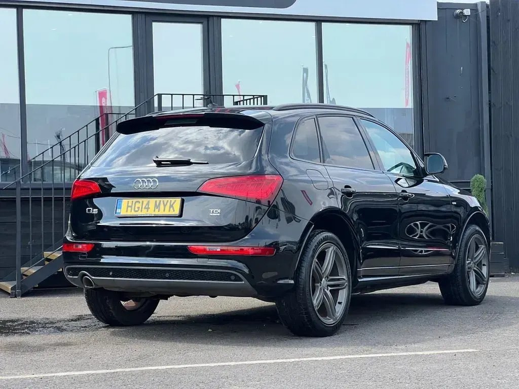 Used Audi Q5 S-line plus 177 HP (130 kW) 2014 Black SUV