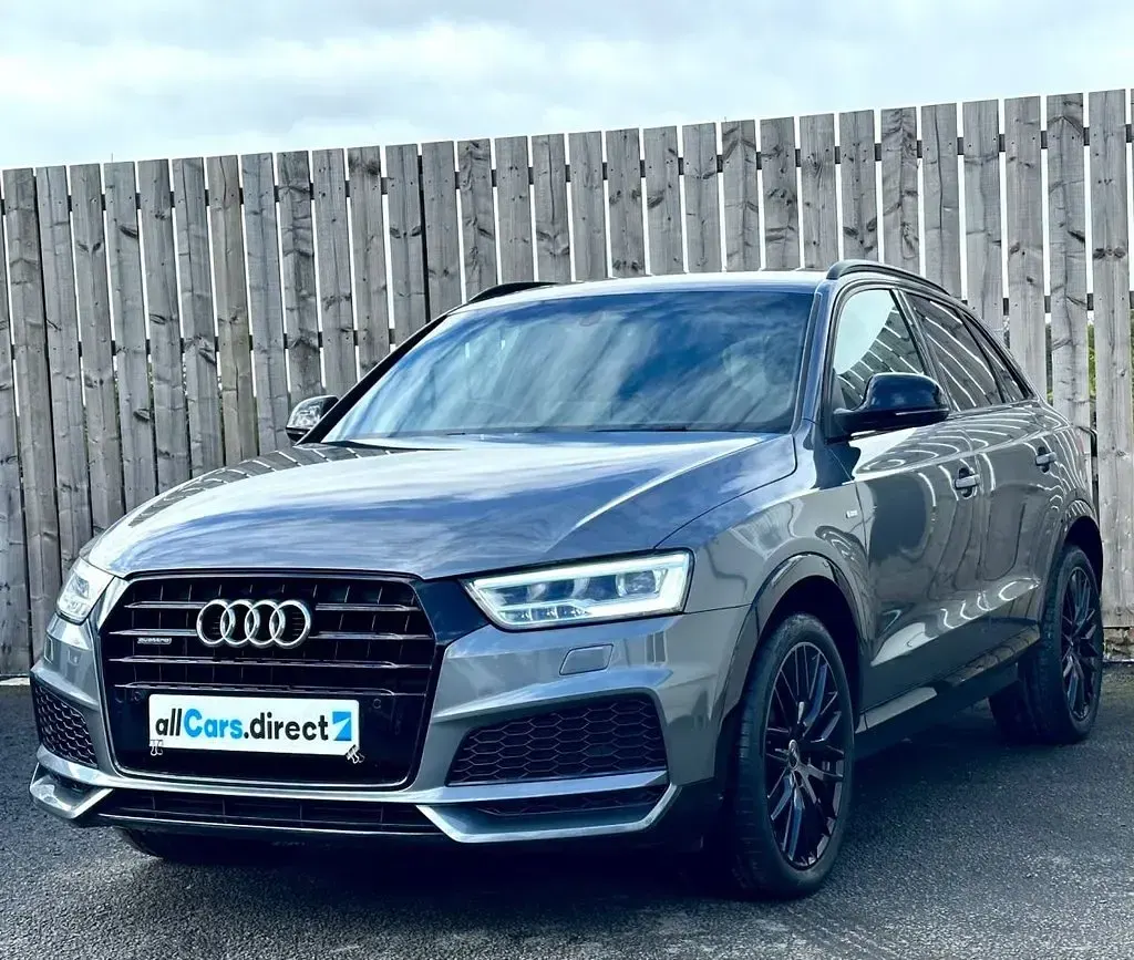 Used Audi Q3 Black Edition 150 HP (110 kW) 2017 Grey SUV