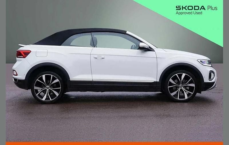 Used VW T-Roc Cabriolet Style 147 HP (108 kW) 2024 White Cabriolet