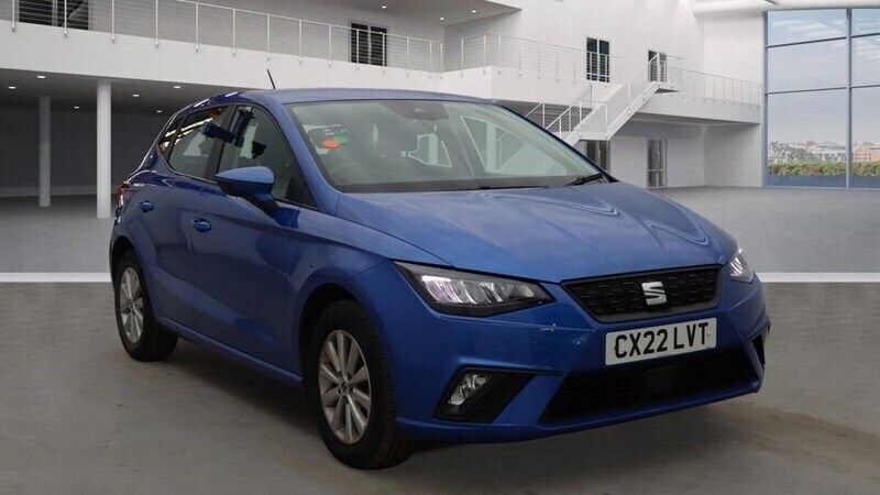 Blue Used 2022 Seat Ibiza SE Hatchback | £12,299 (Good price) - Image 1/4