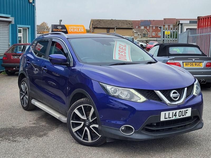 Used Nissan Qashqai Tekna 2014 Blue SUV