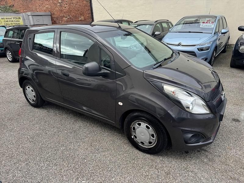Grey Used 2013 Chevrolet Spark LS Hatchback | £1,995 (Fair price) - Image 1/4