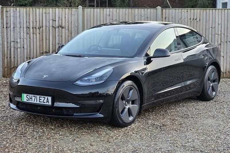 Black Used 2021 Tesla Model 3 Long Range AWD Sedan | £19,000 (Fair price) - Image 1/1