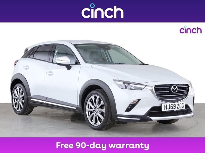 Silver Used 2019 Mazda CX-3 Inclusive SUV | £15,899 (A bit pricey) - Image 1/3