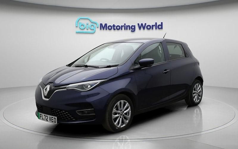 Used Renault Zoe GT-Line 100 kW (136 HP) 2022 Blue Hatchback