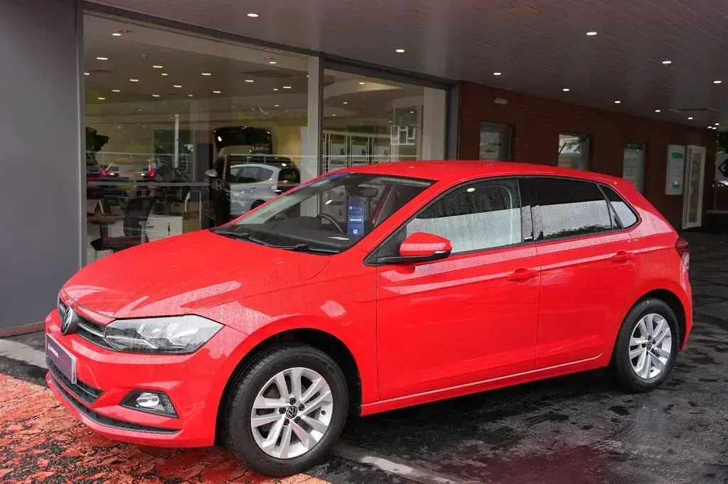 Used VW Polo United 80 HP (58 kW) 2021 Red Hatchback