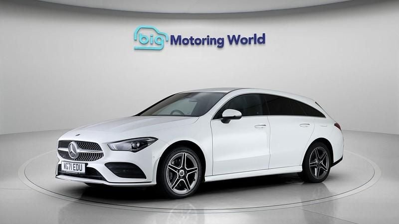 Used Mercedes CLA250e AMG Line Premium 2021 White Sedan