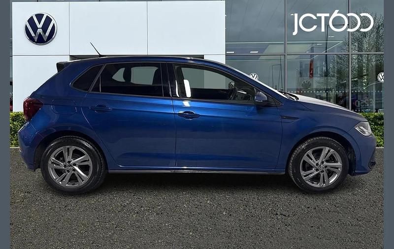 Used VW Polo R-line 113 HP (83 kW) 2025 Blue Hatchback