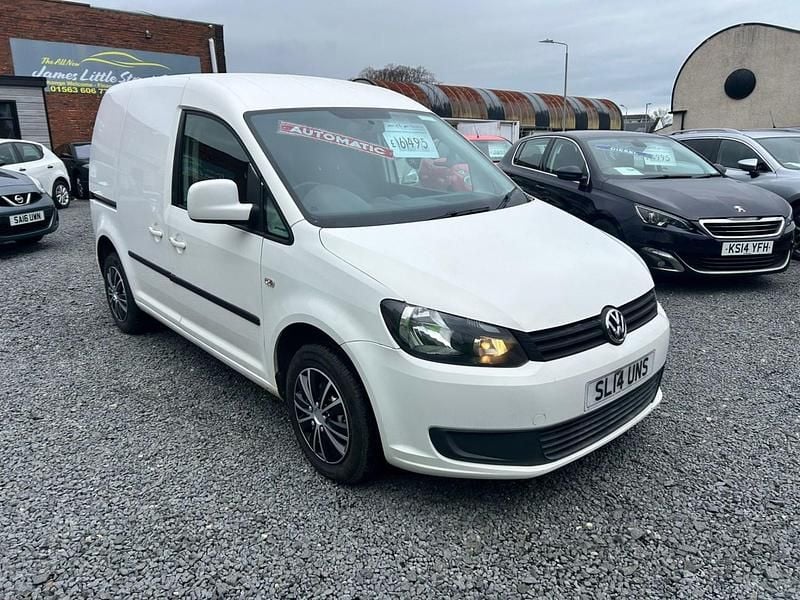 Used VW Caddy Trendline 102 HP (75 kW) 2014 White MPV