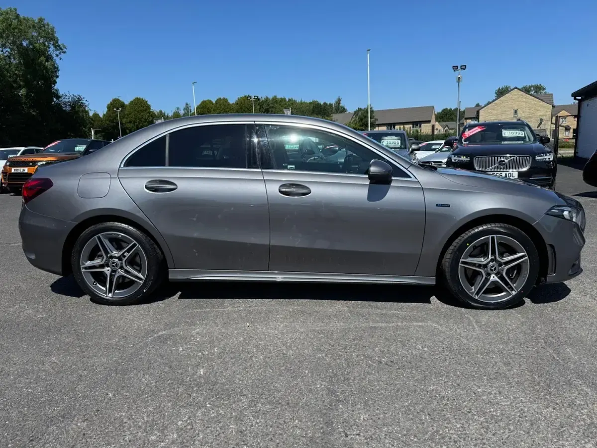 Used Mercedes A250 AMG line 214 HP (157 kW) 2021 Grey Sedan