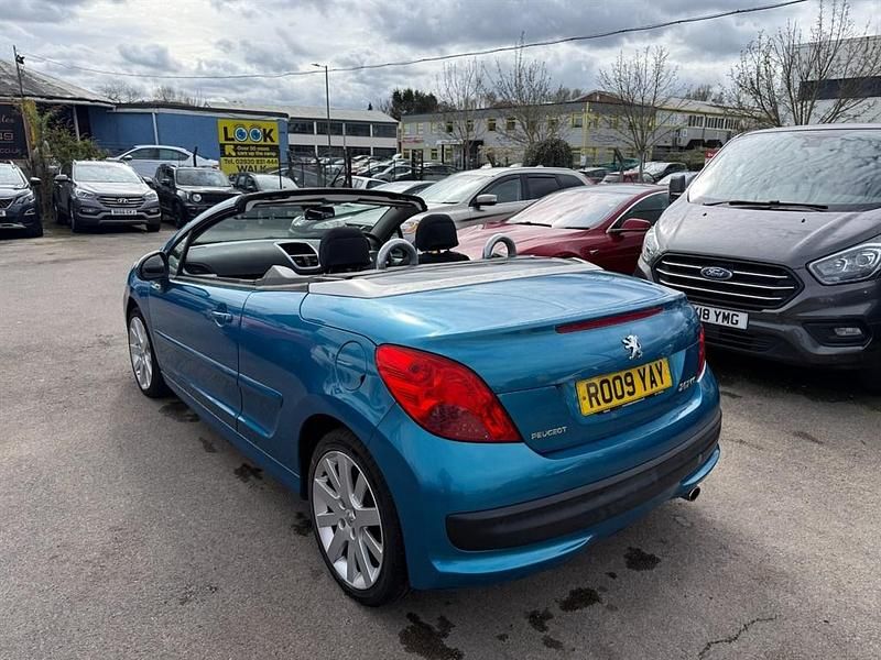 Used Peugeot 207 GTi 2009 Blue Cabriolet