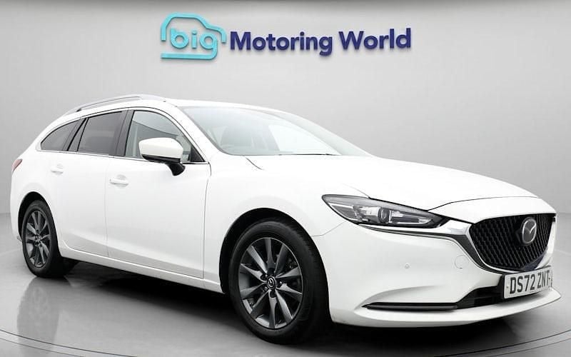 Used Mazda 6 145 HP (106 kW) 2022 White Estate