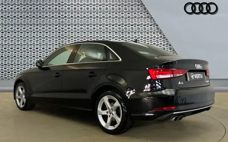 Used Audi A3 Sport 150 HP (110 kW) 2019 Black Sedan