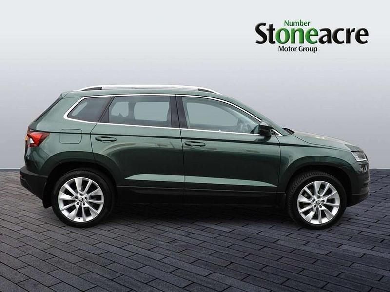 Used Skoda Karoq 150 HP (110 kW) 2019 Green SUV