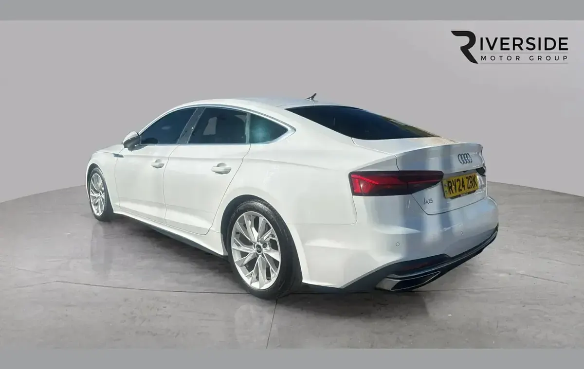 Used Audi A5 Sportback Sport 245 HP (180 kW) 2024 White Hatchback
