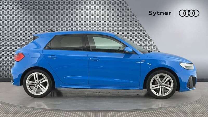 Used Audi A1 S-Line 148 HP (108 kW) 2020 Blue Hatchback