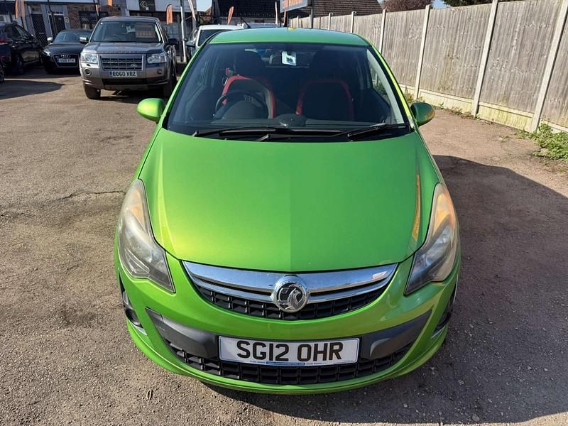 Used Vauxhall Corsa SRi 100 HP (73 kW) 2012 Green Hatchback