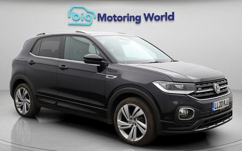 Usado VW T-Cross R-line 116 HP (85 kW) 2020 Preto SUV