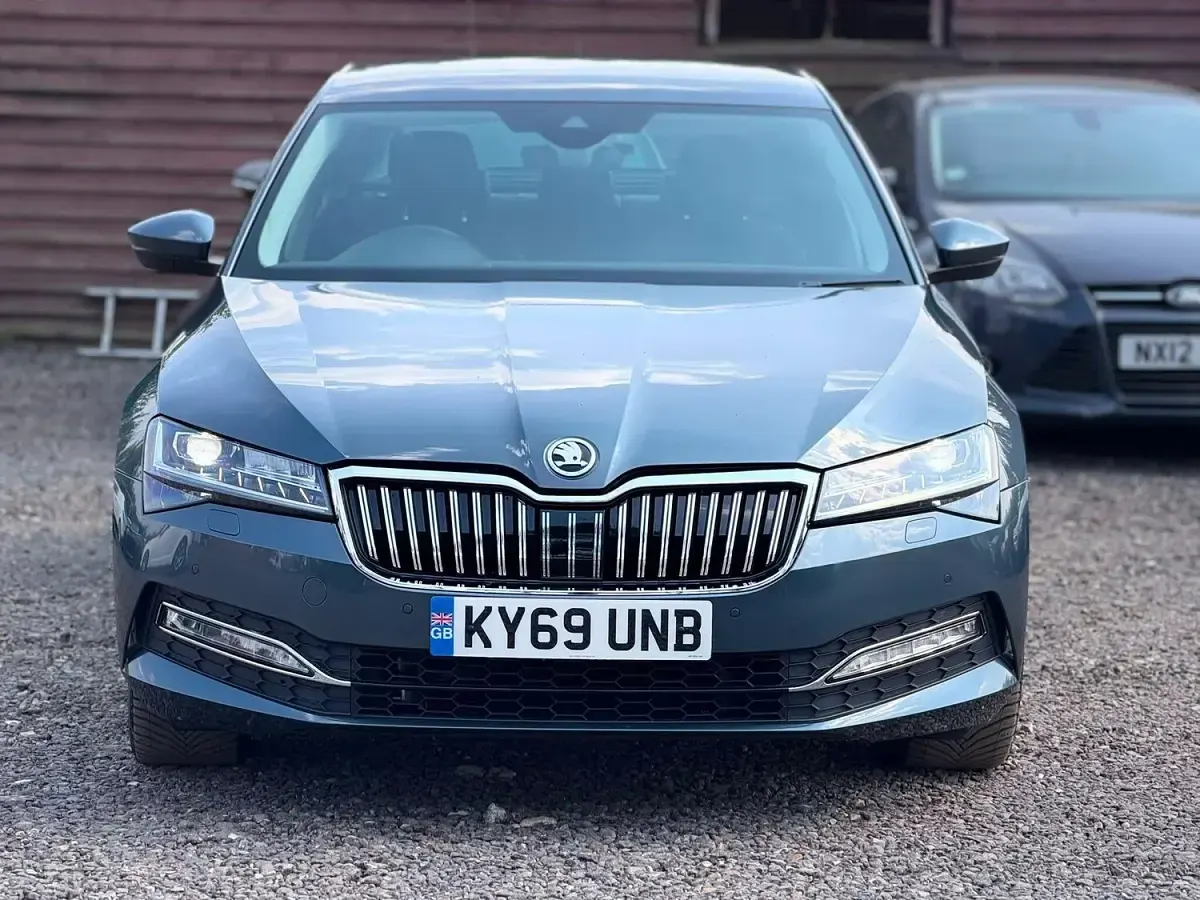 Used Skoda Superb SE L 2019 Grey Hatchback