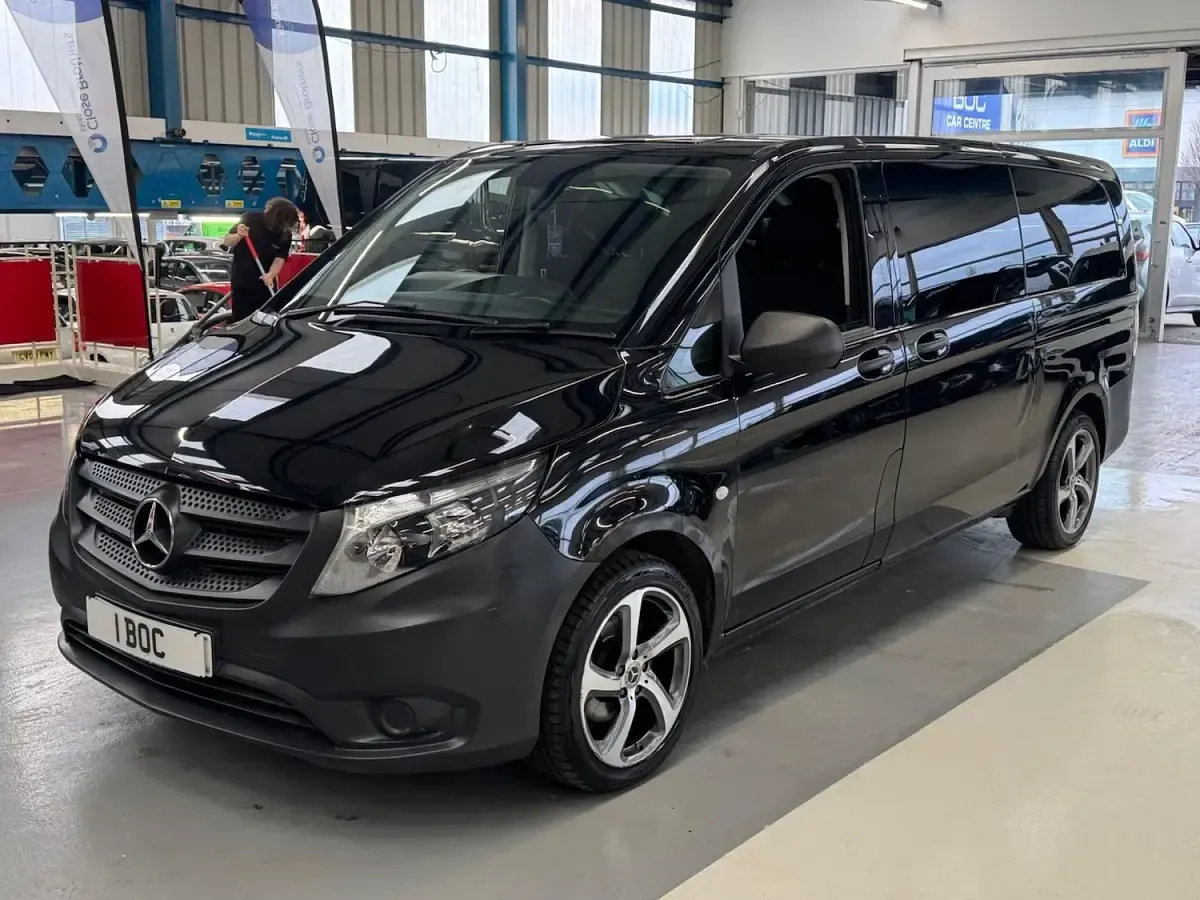 Used Mercedes Vito 134 HP (98 kW) 2018 Black Van
