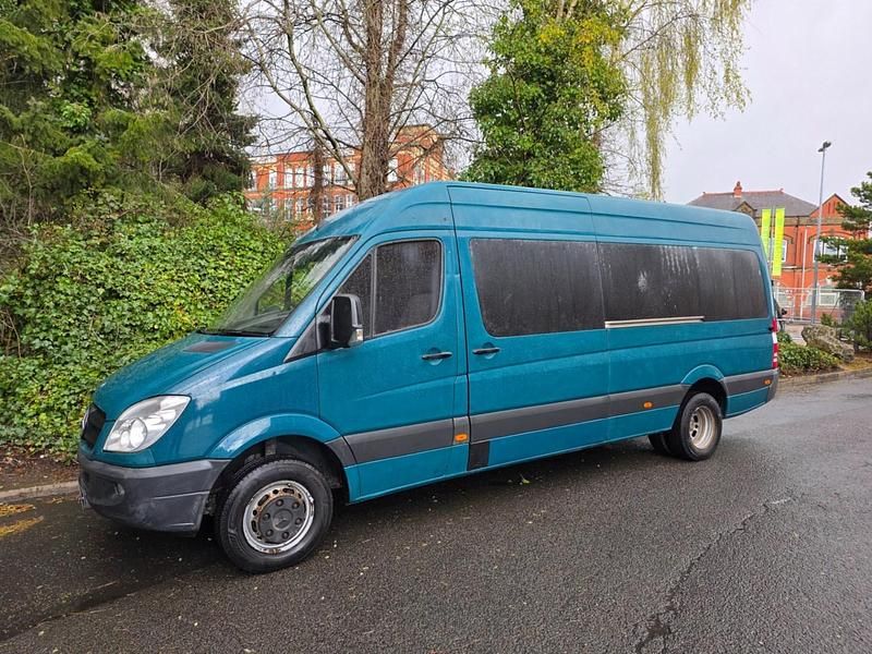 Begagnad Mercedes Sprinter 2010 Grön Van