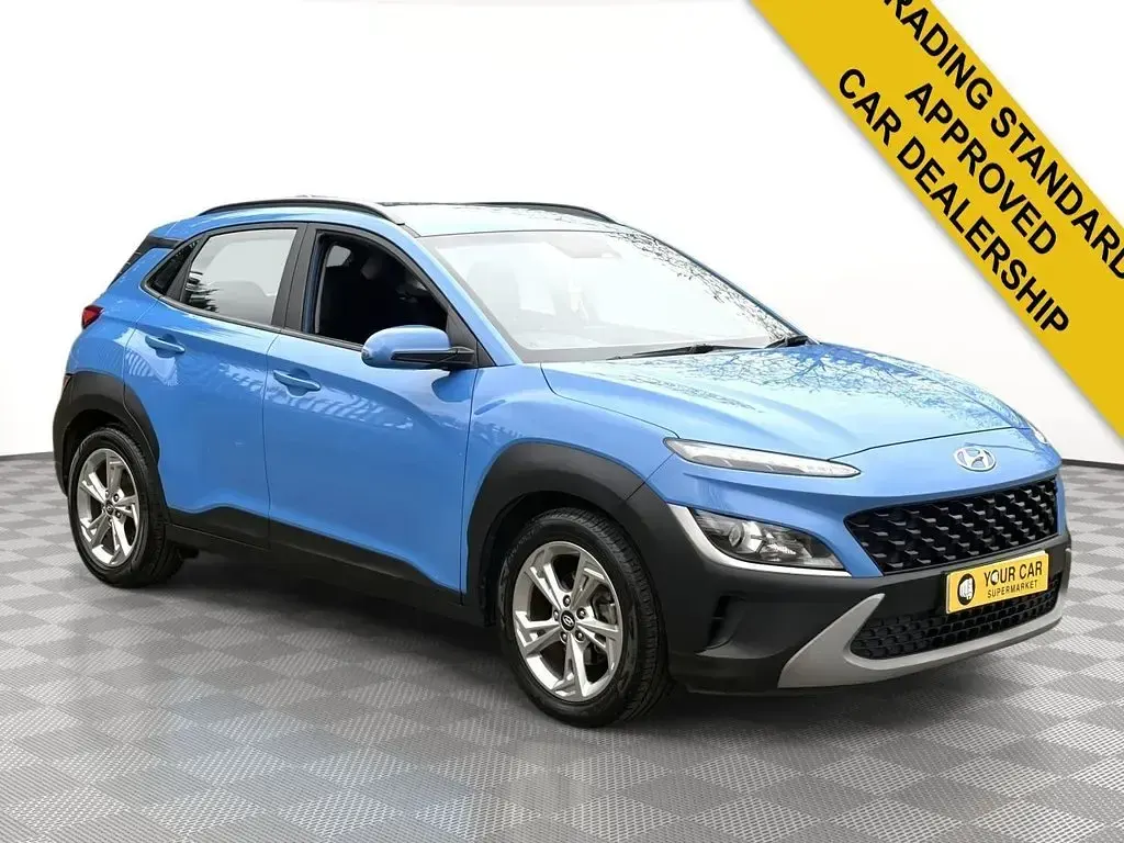 Used Hyundai Kona SE 120 HP (88 kW) 2021 Blue SUV