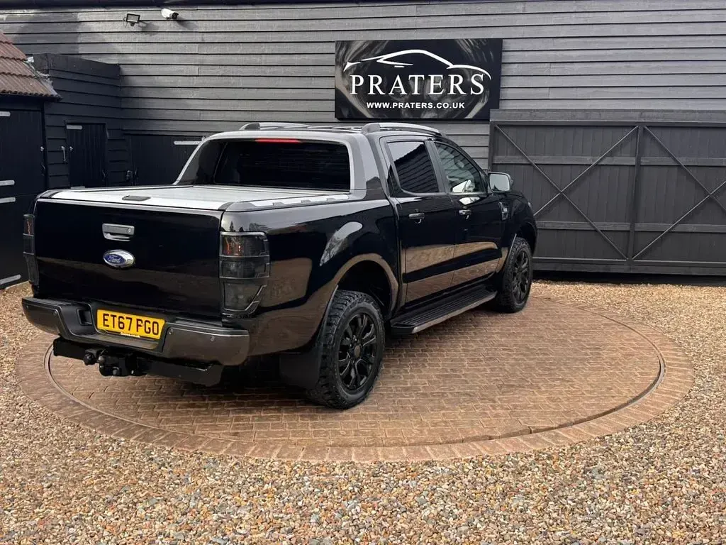 Used Ford Ranger Wildtrack 200 HP (147 kW) 2018 Black Pickup