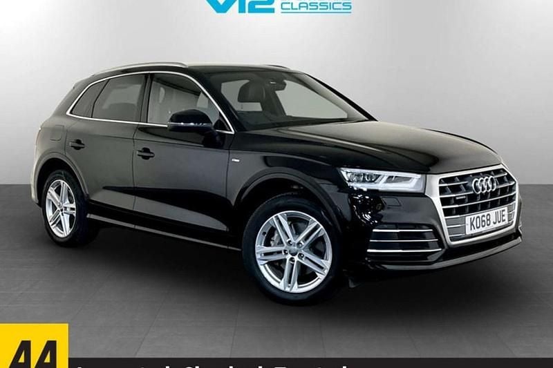 Used Audi Q5 S-Line 190 HP (139 kW) 2018 Black SUV