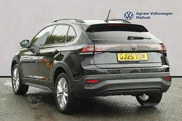 New VW Taigo Match 95 HP (69 kW) 2025 Black SUV