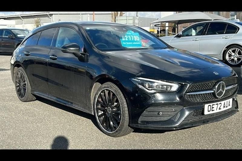 Used Mercedes CLA250e AMG Line Premium Plus 2022 Black Sedan