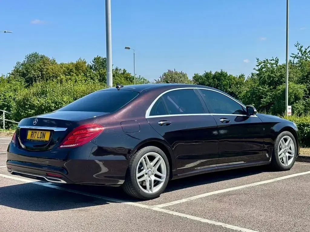Used Mercedes S350L AMG line 2014 Black Sedan