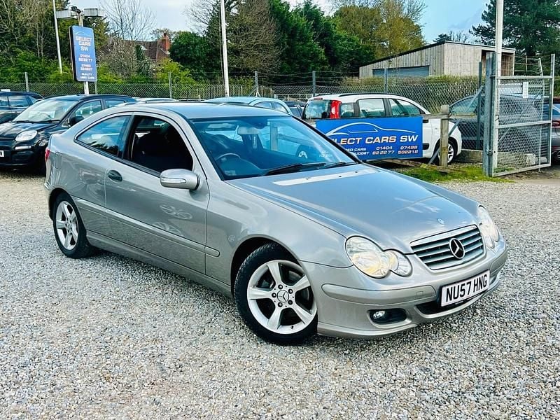 Used Mercedes C220 SE 2007 Silver Coupe