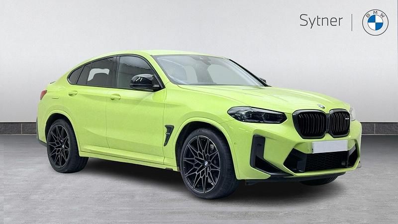 Yellow Used 2024 BMW X4 M Competition Edition SUV | £61,750 (Fair price) - Image 1/4