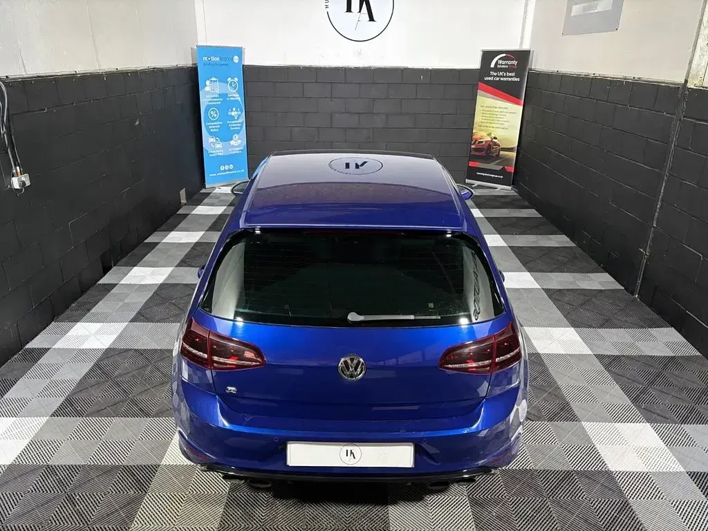 Used VW Golf VII R 2016 Blue Hatchback