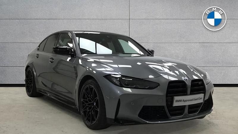 Grey Used 2024 BMW M3 Competition Edition | £65,950 (Good price) - Image 1/4