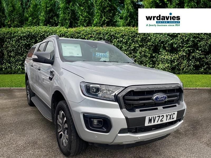 Silver Used 2022 Ford Ranger Wildtrack Pickup | £22,990 (Fair price) - Image 1/4