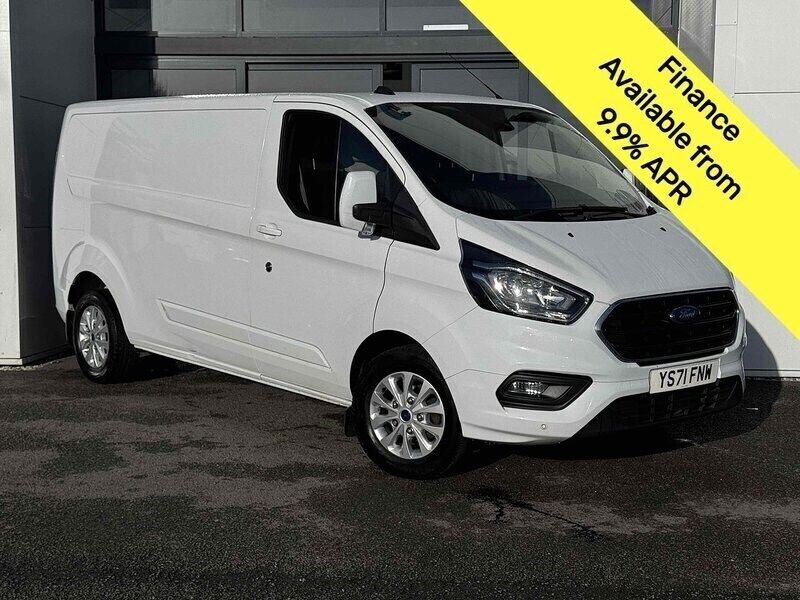 White Used 2021 Ford Transit Custom Limited Van | £12,000 - Image 1/3