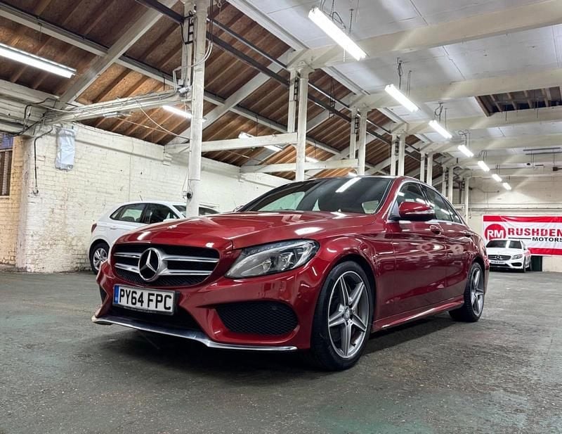 Used Mercedes C250 AMG Line Premium 2014 Red Sedan