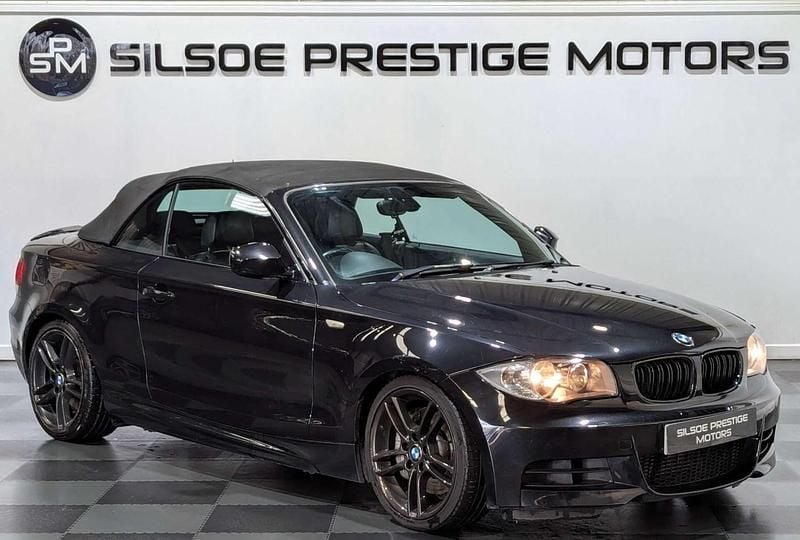 Used BMW 135 Cabriolet M Sport 2010 Black Cabriolet