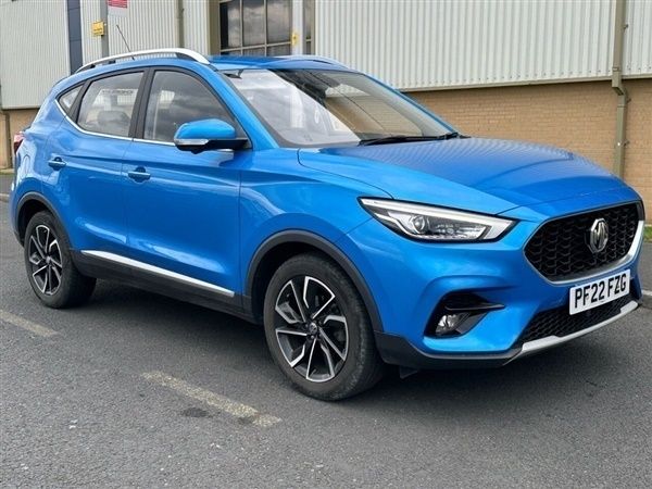 Blue Used 2022 MG ZS Exclusive Sedan | £13,290 (Fair price) - Image 1/1