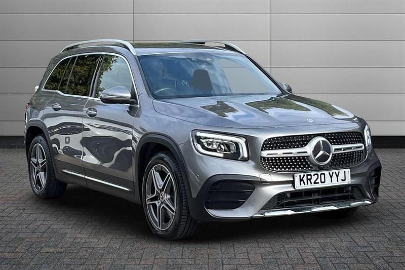 Mountain grey Used 2020 Mercedes GLB220 AMG line SUV | £26,990 (Good price) - Image 1/4
