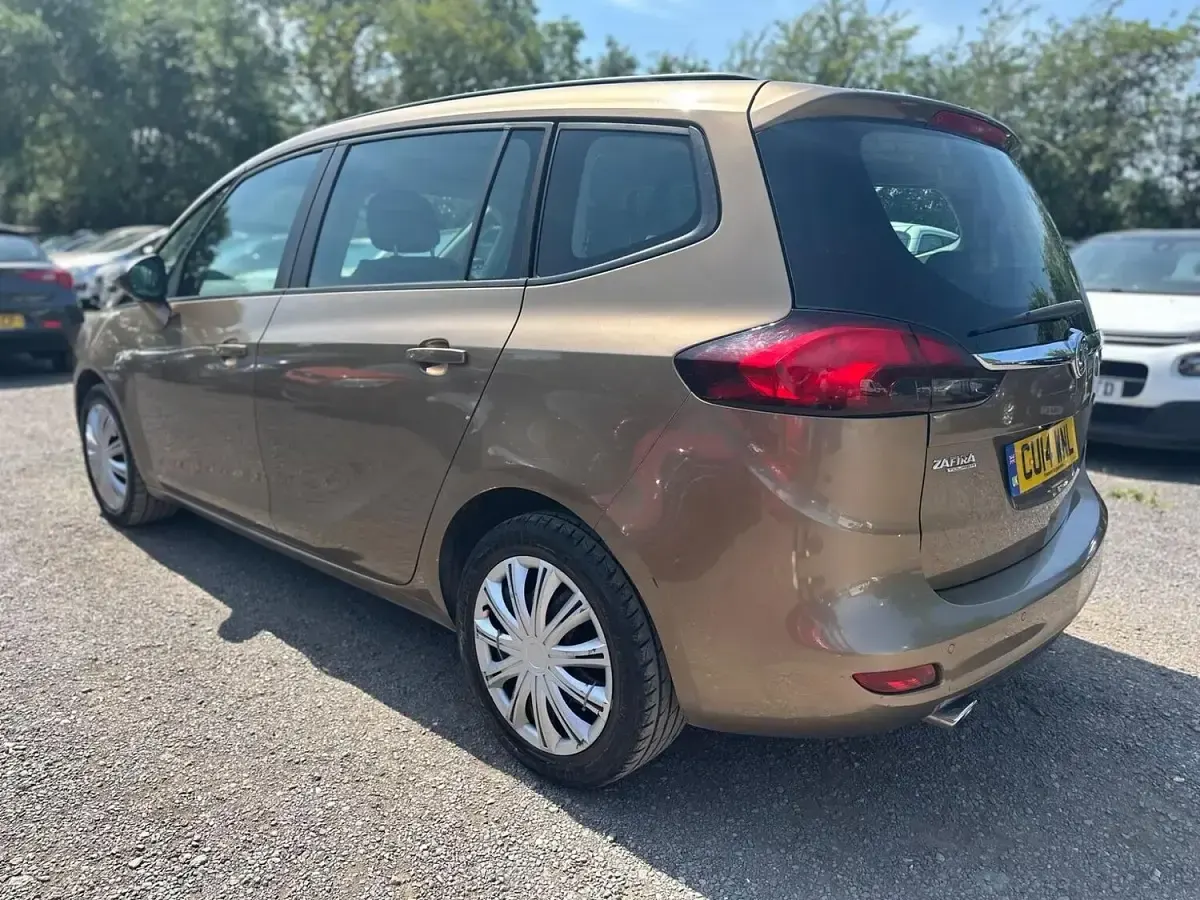 Used Vauxhall Zafira Tourer 2014 Brown MPV