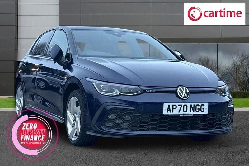 Used VW Golf VII GTE 2020 Blue Hatchback