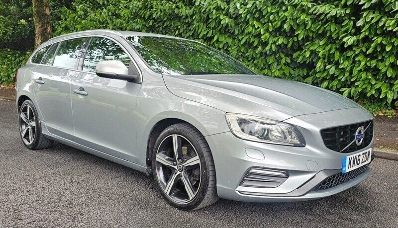 Silver Used 2016 Volvo V60 R-Design Estate | £4,295 - Image 1/4